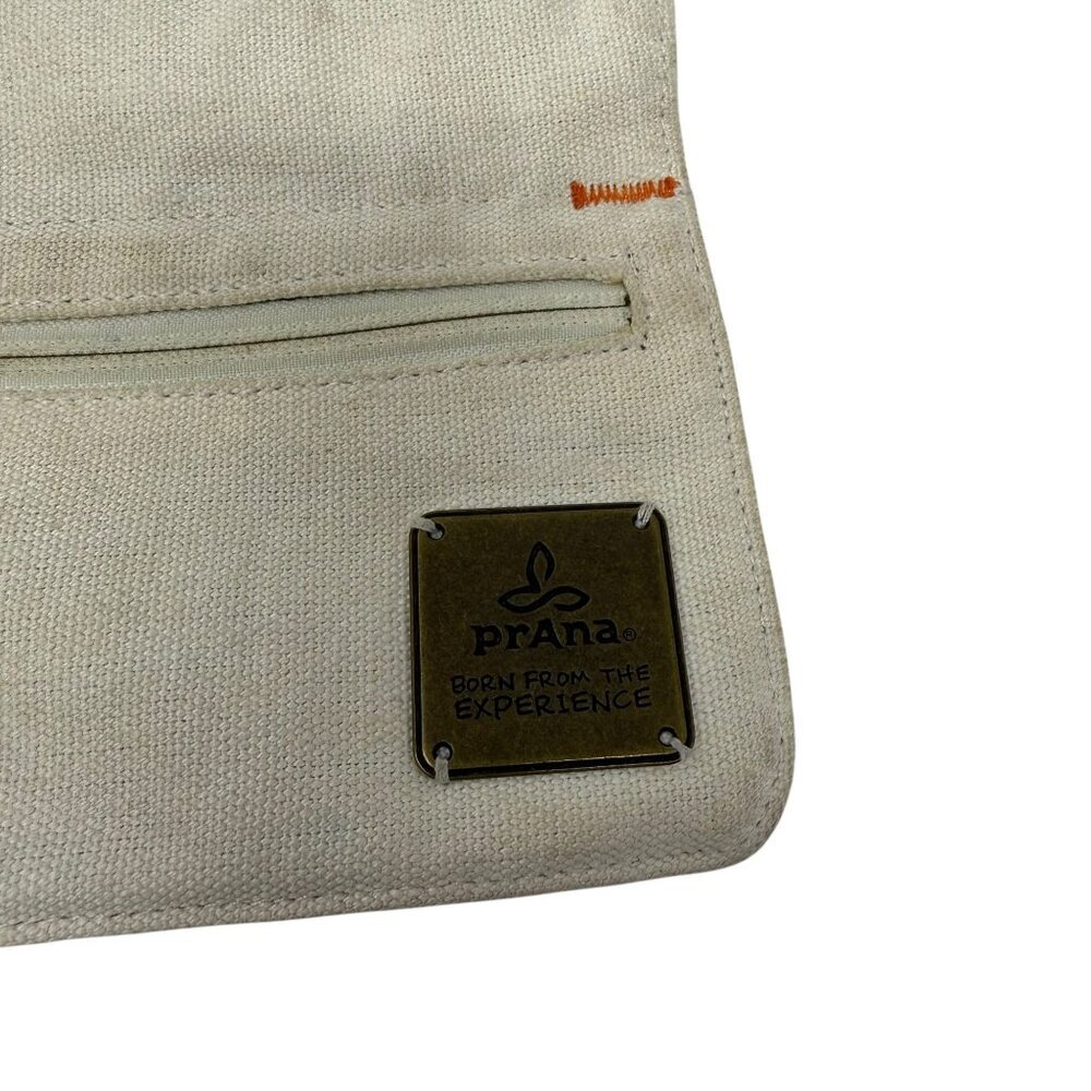 Prana little seed hip pack canvas belt bag cream Brown Purse Fanny Pack - Picture 3 of 4